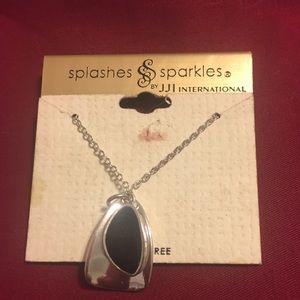 2 Tone Elegant Necklace-New with Tags